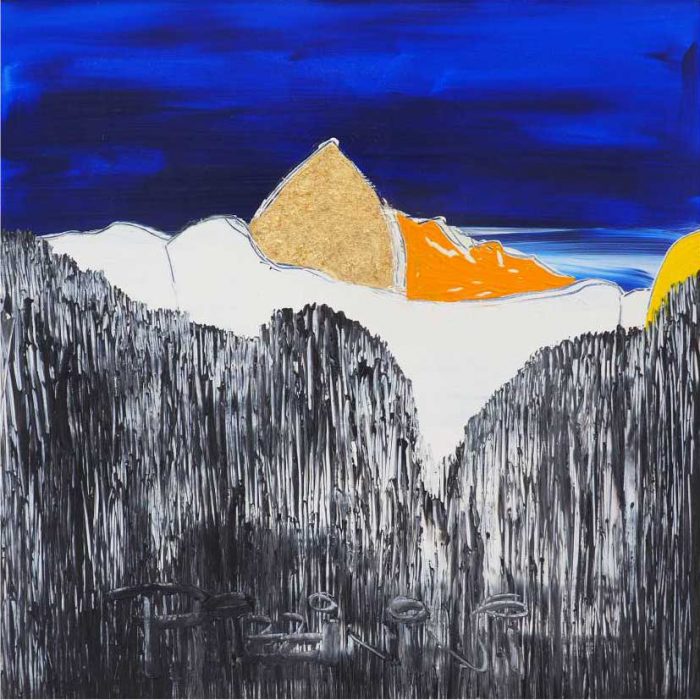 Berge Acryl auf Leinwand - B011