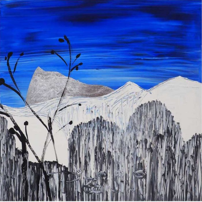 Berge Acryl auf Leinwand - B012