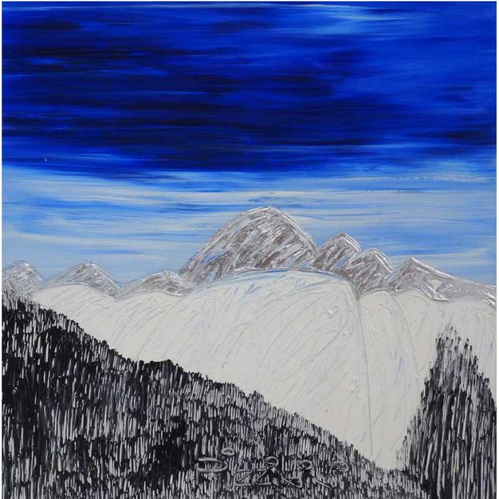 Berge Acryl auf Leinwand - B013