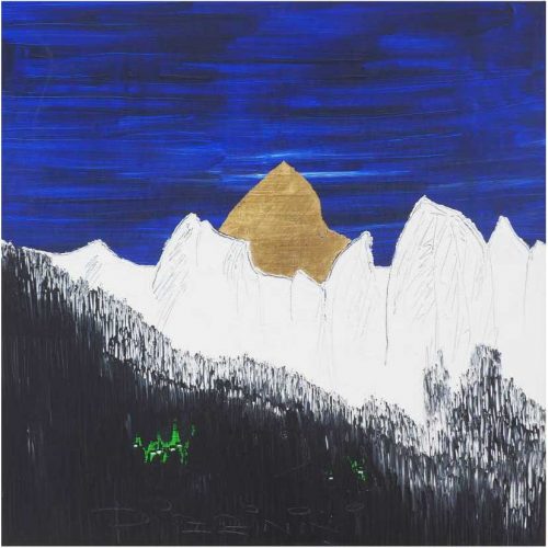 Berge Acryl auf Leinwand - B015