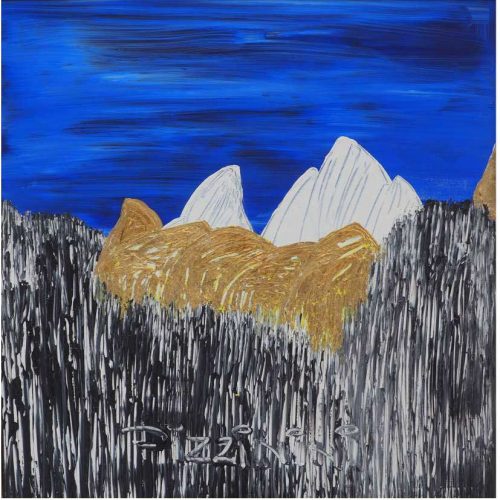 Berge Acryl auf Leinwand - B016