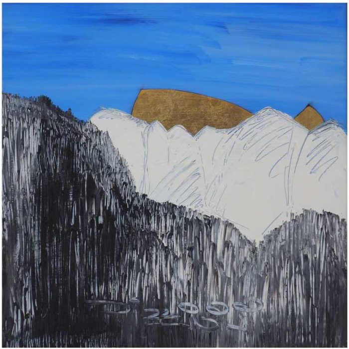 Berge Acryl auf Leinwand - B017