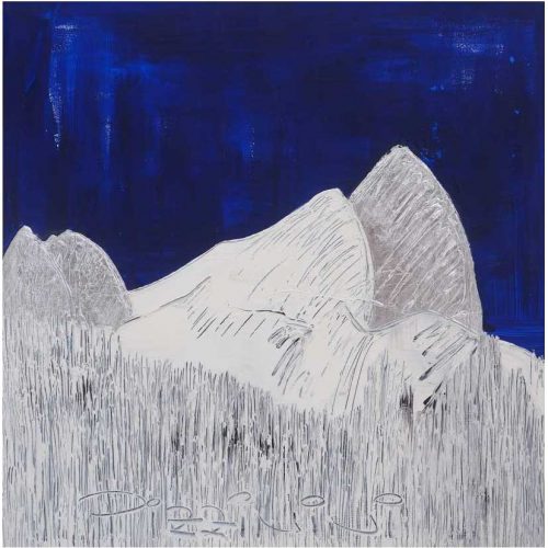 Berge Acryl auf Leinwand - B018