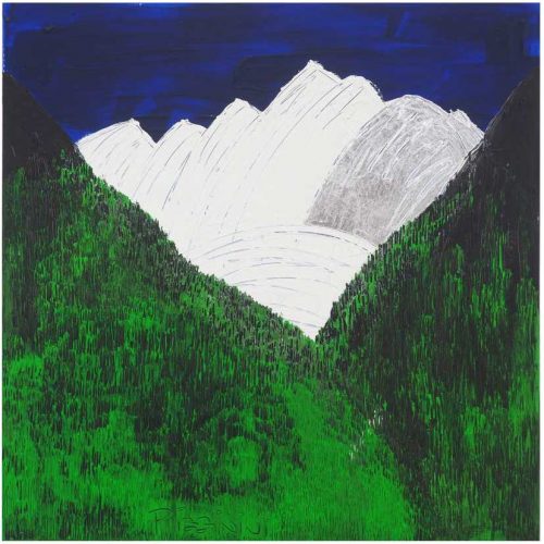 Berge Acryl auf Leinwand - B019