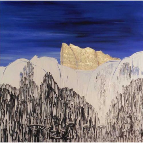 Berge Acryl auf Leinwand - B020