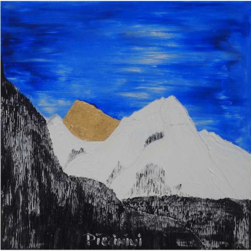 Berge Acryl auf Leinwand - B024