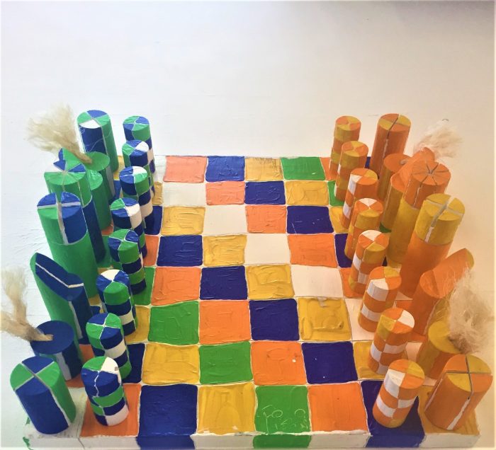 <strong>chess game don leon - CG001</strong><br><span class="produkt-title">Acryl auf Holz</span> – Bild 3